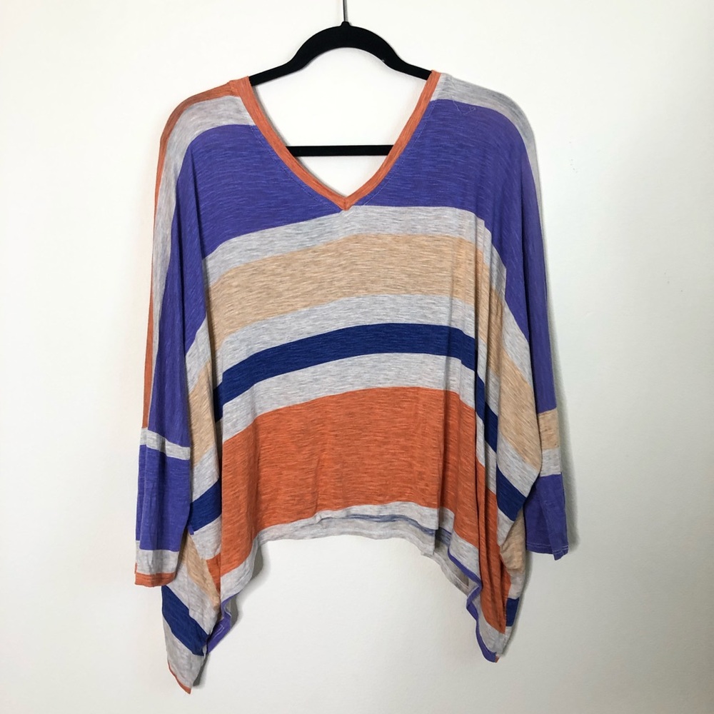 Anthropologie Dolan striped wide tee